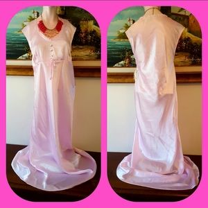 NWT Kim Rogers Silky Pink Negligee
